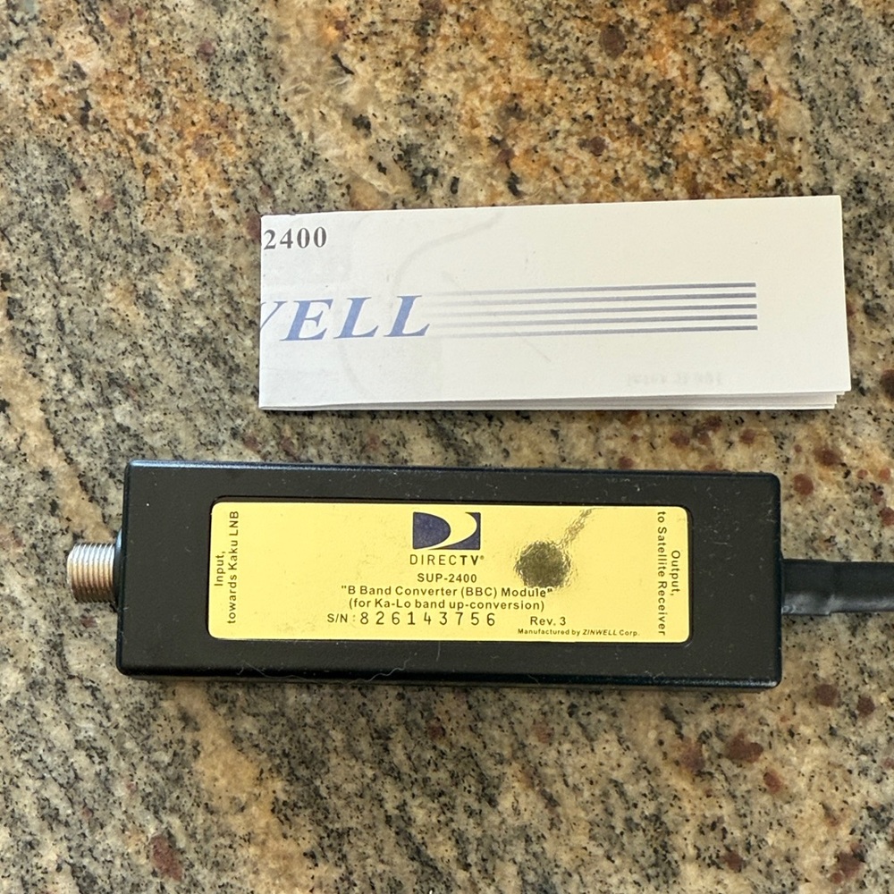 SUP 2400 B Band converter - new